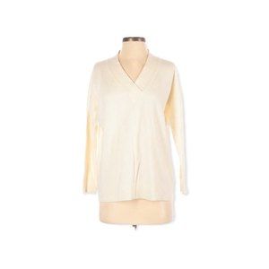 Gap Womens Knit Long sleeve V-neck Sweater Size XS Soft Fall Winter Wool Fall